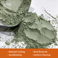 Poudre de carbure de silicium haute réfractarité 20 microns certifiée CE, carbure de silicium vert pour l'industrie métallurgique