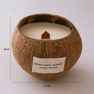 Bougie d'aromathérapie en cire de soja naturelle-infusée d'huile essentielle pour les vacances et les bars-Soulagement du stress et décoration de la maison - Product Image 2