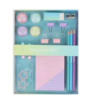 Ensemble de papeterie scolaire pour enfants, note adhésive colorée, mignon, Clips d'écriture, effaceur magnétique, personnalisé
