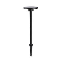 Lampu Bollard 7W IP65 3000K Lampu Taman Tahan Air Permukaan Aluminium Lampu Jalan Taman LED Sudut Sorot 360 Derajat