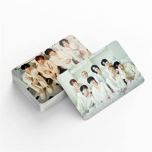 55 unids/set KPOP Stray Kids HD Photocards doble cara LOMO tarjetas INS postal en caja Felix Hyunjin Seungmin Bangchan I.N Fans <span class=keywords><strong>regalo</strong></span> - Product Image 5