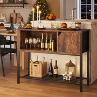 Meubles de salon jaunes de luxe porte d'entrée en fer forgé entrée haute hall d'entrée en bois haut couloir coin Console Table