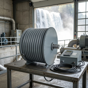 เครื่องกำเนิดไฟฟ้าแม่เหล็ก CE 5KW แบบไร้แปรงถ่าน สำหรับพลังงานน้ำและลม 5kw พลังงานอิสระจากน้ำ - Product Image 4