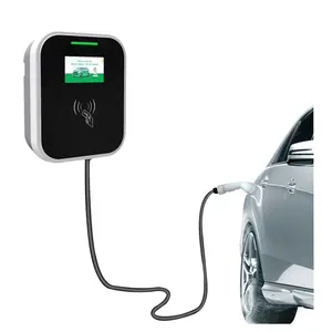 TARY EV Charger Supplier Tary 22kW GBT/Type2 RFID EV Wallbox 32A Electric Car Charger Station With Type2 Charging Plug.
