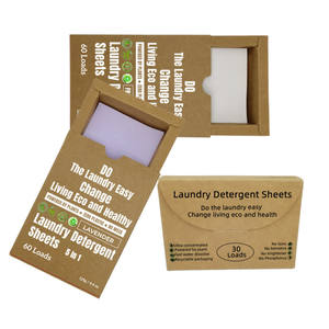 OEM منظفات الغسيل ملاءات ملاءات ايكو ودية البلاستيك شحن الصفر المنظفات النفايات القابلة للتحلل و إعادة التدوير المنزلية - Product Image 2