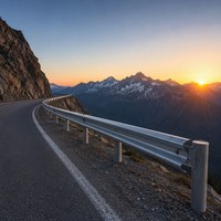 Barandilla de Seguridad para Carreteras EN1317 con Viga en W, Acero Galvanizado en Caliente, Barrera de Seguridad Vial para Proyectos de Infraestructura, Directo de Fábrica