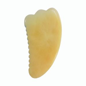Nouvel outil de massage corporel en pierre de cristal naturelle, forme de griffe en jade Gua Sha - Product Image 5