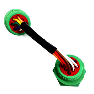 J1939 Тип 2 зеленый штекер к розетке кабельный Кабель GPS трекер грузовик кабель считыватель кодов ISO9001 HD16-9-1939S-P080 - Product Image 4