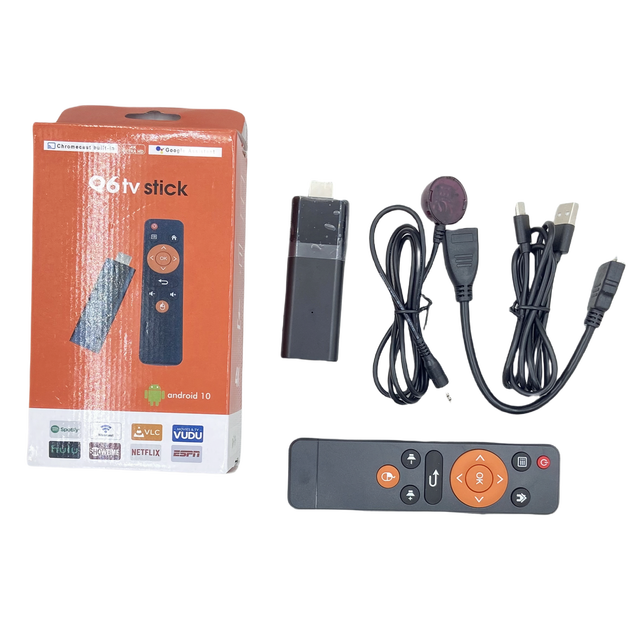 Factory Sales Q6 Smart TV Box iptv App Download 4K Android 10 Quad Cortex-A53 Ott Tv Box Set Top Box Wifi Receiver