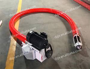 DZJX Woodchip teleskopik vidalı konveyör tahıl mısır pirinç çimento kum emme makinesi esnek <span class=keywords><strong>Spiral</strong></span>/peletler için burgu konveyör - Product Image 3