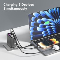 Adaptateur de chargeur de haute qualité 100w avec prise EU US UK et chargeur Type-C à charge rapide Type C pour téléphone