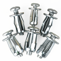 Steel Drop-In Anchor Petal Expansion Rivets with Hollow Gecko Screws and Fixed Buckle DIN Standard