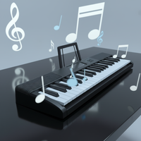 Portable 61 Key Foldable Metal & Plastic Keyboard Piano Rechargeable Lightweight Digital 127 Rhythms Factory Outlet Instrument