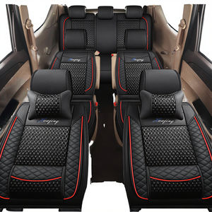 Juego de fundas de asiento de coche de cuero de calidad de lujo, accesorio Interior cómodo para furgoneta MPV de 7 <span class=keywords><strong>plazas</strong></span> totalmente Universal para <span class=keywords><strong>Mercedes</strong></span> Benz - Product Image 3
