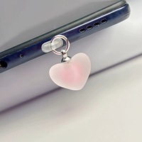 Cache-poussière USB-C Gradient Love pour port de charge Type-C, protection anti-poussière pour iPhone