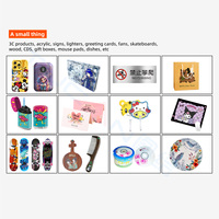 Expédition rapide Imprimante numérique hybride à jet d'encre UV à plat 4060 de Guangzhou pour la vente en gros avec un bon prix Appareil UV DTF en option