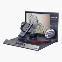 RAY YI Usine Vente en gros Personnalisé Acrylique Vitrine Montre Vitrine Acrylique Casio Montre Affichage