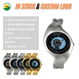 Orologio Vintage Y2K Impermeabile Personalizzato di Lusso in Acciaio di Alta Qualità con Quadrante Luminoso al Quarzo per Uomo - Product Image 1