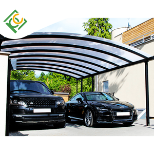 Pare-soleil extérieur en polycarbonate, cadre en aluminium, <span class=keywords><strong>carport</strong></span>, le <span class=keywords><strong>prix</strong></span> est approprié - Product Image 4