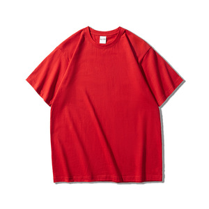 T-shirt personnalisé vintage pour jeunes, coupe ample, en coton épais, avec logo imprimé, manches courtes, vêtements de travail, vente en gros - Product Image 5