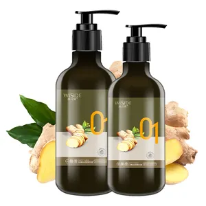 Ginger oil biotin shampoo hair loss shampoo 750ml organic shampoo supplier private label