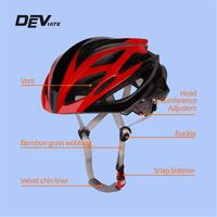 Casques de vélo unisexes de haute qualité avec protection de la tête, matériau EPS+PC, fabriqués en Chine, vente en gros disponible