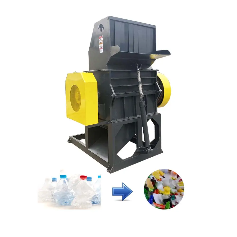 אוטומטי פלסטיק מגרסה פלסטיק מיחזור מתרסק מכונת עבור עזר הזרקת מכונת מחזור מכונת עבור פלסטיק בקבוקים