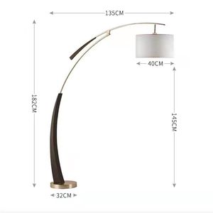 <span class=keywords><strong>Lampadaire</strong></span> d'intérieur décoratif classique créatif de luxe post-moderne, style nordique, pour pêche, en promotion - Product Image 1