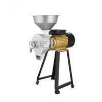 Machine électrique à poudre pour aliments secs/humides, pour la mouture de beurre de noix, pâte de sésame, lait de soja, lait de riz – un moulin à farine pratique