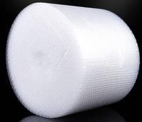 Film bulle double face imperméable en PE avec adhésif en caoutchouc pour l'emballage extensible et la fermeture de cartons
