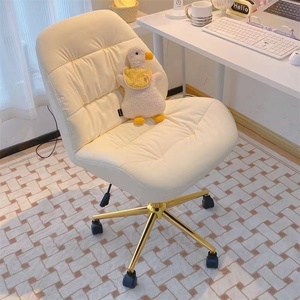 Makeup Chair Light Luxury Girls Bedroom Dresser Stool Home Network Red Ins Back Simple Nail Petal Chair - Product Image 1
