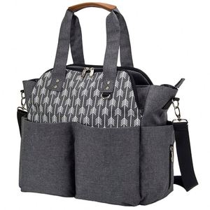Sac à langer portable de haute qualité, imperméable, sac de transport pour couches, organiseur de poussette, sac à couches pour bébé, fabriqué en usine BSCI. - Product Image 1
