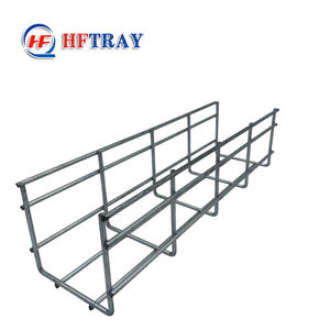 Plateau de câbles en acier inoxydable 304 avec revêtement en poudre d'usine, type ouvert, plateau de câbles réseau pour un déploiement rapide des centres de données - Product Image 1