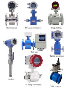 Meter Air Cair KFWK Berkualitas Tinggi 0.5%R Baja Karbon Sensor Meter Aliran Elektromagnetik Terintegrasi Meter Aliran Air Limbah - Product Image 6