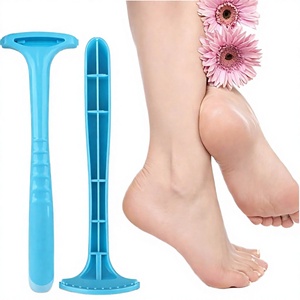 High Quality Plastic Foot <b>File</b> Foot Scrubber Dead Skin Callus Remover Rasp Heel Shaver Scraper Double-Sided Professional Durable - Product Image 2