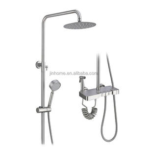 Système <span class=keywords><strong>de</strong></span> douche à boutons piano en acier inoxydable 304 <span class=keywords><strong>de</strong></span> <span class=keywords><strong>l</strong></span>'usine JINSHUN – Ensemble <span class=keywords><strong>de</strong></span> douche <span class=keywords><strong>de</strong></span> salle <span class=keywords><strong>de</strong></span> bain anti-<span class=keywords><strong>fuite</strong></span>, durable et <span class=keywords><strong>de</strong></span> haute qualité, vente en gros - Product Image 2