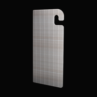 Feuille acrylique décorative intérieure personnalisée en usine, motif grille moderne, feuille plastique de Chine