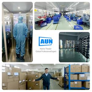 โปรเจคเตอร์พกพา Android รุ่นใหม่ ปี 2026 ขนาดเล็ก ความละเอียด 1080P 4K LCD สำหรับโฮมเธียเตอร์ โรงภาพยนตร์ในบ้าน ห้องนอน ห้องเรียน พร้อม Google GTV Netflix รุ่น A004 Pro - Product Image 5