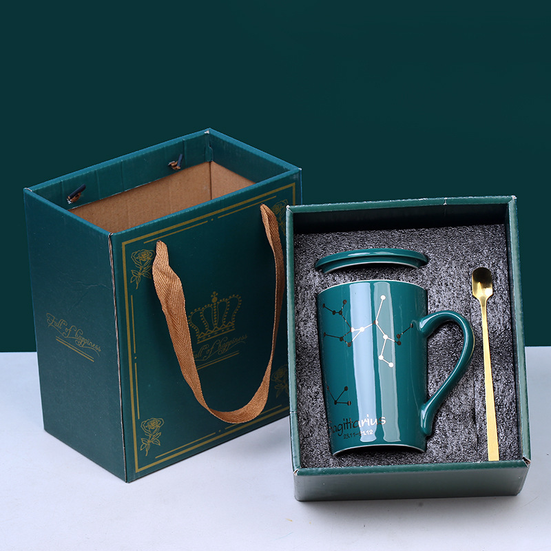 Coffret cadeau n°12 vert foncé Sagittaire