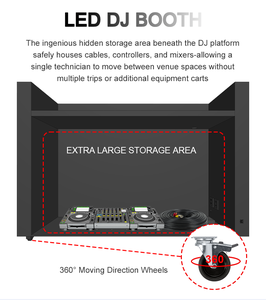 Table Lumineuse à <span class=keywords><strong>LED</strong></span> pour Événements Festifs et Boîtes de Nuit pour Présentoirs de Bar - Product Image 4
