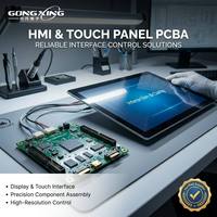 Assemblage de circuits imprimés Gongxing fiable (carte de contrôle industrielle OEM) pour HMI et carte mère de panneau tactile |   Service EMS