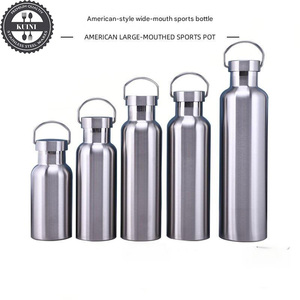Bouteille d'eau sport à large ouverture de 32 oz, en acier inoxydable 304, <span class=keywords><strong>thermos</strong></span> à double paroi isolé sous vide, anti-fuite, pour la salle de sport, la randonnée - Product Image 1