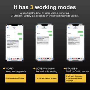 Sino Track ST-915 Flotten management lange Zeit Standby 10000mAh große Batterie Auto Fahrzeug GPS Tracker mit kostenloser APP - Product Image 6