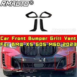Grille de pare-chocs avant pour BMW X5 G05 M60, couvercles de sortie d'air latéraux pour pare-chocs BMW X5 G05 M60 2023, kit carrosserie - Product Image 2