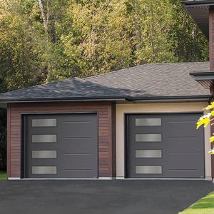 <span class=keywords><strong>Porte</strong></span> de <span class=keywords><strong>garage</strong></span> moderne en acier 16x7 <span class=keywords><strong>Porte</strong></span> <span class=keywords><strong>sectionnelle</strong></span> automatique étanche avec surface finie pour <span class=keywords><strong>prix</strong></span> de villas - Product Image 2