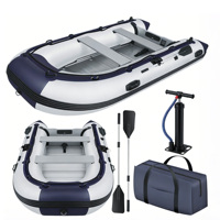 Bateau pneumatique de pêche haute performance, bateau de pêche gonflable en PVC Drop Stitch pour sports nautiques avec certification CE