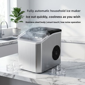 Mini Máquina <span class=keywords><strong>de</strong></span> <span class=keywords><strong>Hielo</strong></span> Eléctrica YH-16M, Máquina <span class=keywords><strong>de</strong></span> <span class=keywords><strong>Hielo</strong></span> Doméstica para Exportación - Product Image 2