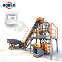 Machine d'emballage et de pesage Focus Machinery pour attaches en plastique, avec fonction d'ancrage d'isolation