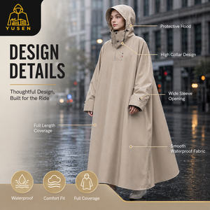 Imperméable d'extérieur avec <span class=keywords><strong>capuche</strong></span>, <span class=keywords><strong>poncho</strong></span> de pluie pour le voyage, le camping et la protection quotidienne - Fournisseur en gros - Product Image 3