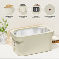 Professioneller FCC-Zertifizierter 7000ml Großvolumiger Digitaler Paraffin-Wachswärmer für Gesicht und Körper, US-EU-Kompatibel für Spa-Anwendungen